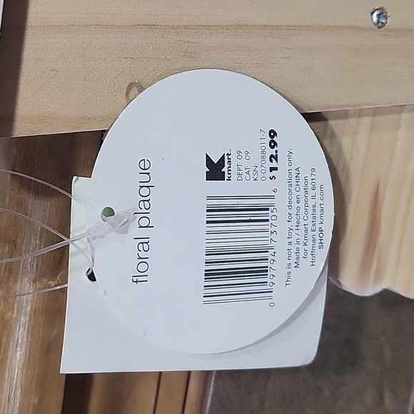 Happy Spring Door Hanger with Tulip Flower  Front Door Sign - Picture 7 of 7